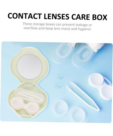 Healeved 20-Piece Color Care Box - Plastic Container Set for Makeup & Glasses Travel - Soft Tools Cleaning & Duplicate Cases - Buy Online on GoSupps.com