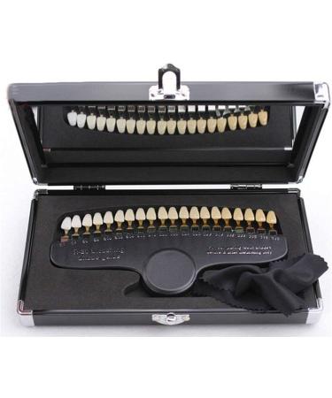 Professional R-20 Teeth Whitening Shade Guide with Mirror | 20 Color Tooth Bleaching Chart for Optimal Results - Buy Online on GoSupps.com