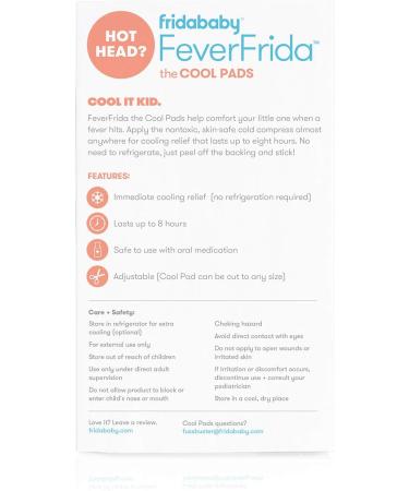 FridaBaby Kids Cool Pads - 5 Count | Soothes Fever Discomfort by FridaBaby - Buy Online on GoSupps.com
