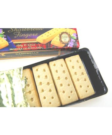 Campbell's Shortbread - 150g Shortbread Finger Carton - Buy Online on GoSupps.com