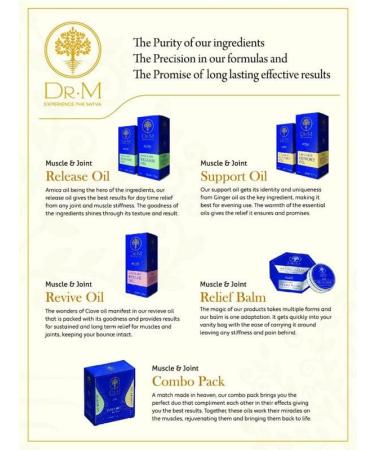 Buy Dr. M Active Muscle & Joint Release Oil 10 ML - Fast International Shipping - Buy Online on GoSupps.com