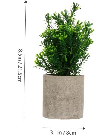 TOPBATHY False Green Plant 5 Pcs Simulated Potted Plant Pulp Potted Plants Household Fake Trees Artificial As Shownx5pcs 21.5x8cmx5pcs - Buy Online on GoSupps.com