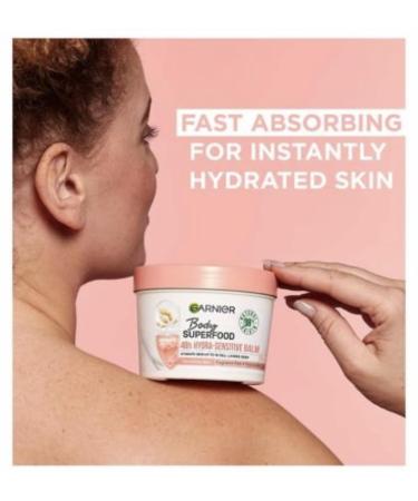 Garnier Body Superfood Hydra Sensitive Body Cream - Oat Milk & Probiotic 380ml - Buy Internationally - Buy Online on GoSupps.com