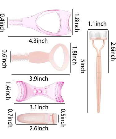 5 in 1 Eyelash Application Tool Kit - Curlers Separators & Applicators for Perfect Lashes | International Shipping - Buy Online on GoSupps.com