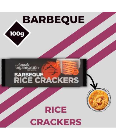 The snack organisation Rice Crackers Gluten Free Pick N Mix | Choose From 3+ Flavours | Lightly Salted Sweet Chilli Barbeque Teriyaki - Pack of 2 x 100g - Buy Online on GoSupps.com