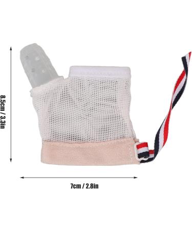 Suction-Stop Gloves for Babies & Toddlers | Soft Mesh Silicone Finger Protection - Prevent Finger Sucking - Buy Online on GoSupps.com