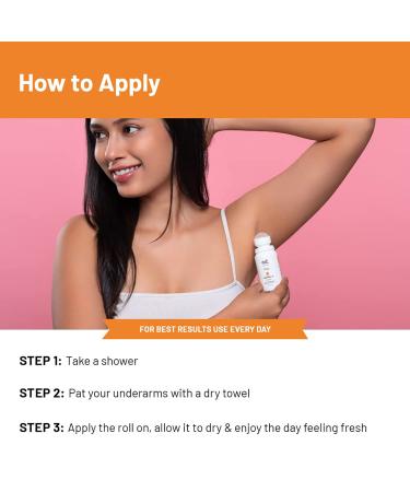 Chemist At Play UnderArm Roll-On | 5% Lactic Acid + 1% Mandelic Acid | Odor Prevention, Skin Brightening, Exfoliation | Long Lasting Aqua Fragrance | Alcohol & Aluminium Free (1.3 oz) - Buy Online on GoSupps.com