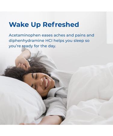 Rite Aid Extra Strength PM Caplets - 50 Count | Acetaminophen & Diphenhydramine Pain Relief + Sleep Aid | Joint & Menstrual Pain Relief - Buy Online on GoSupps.com