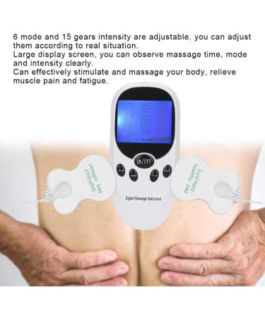 Yuyte Tens Device - Advanced Muscle Stimulator for Pain Relief & Muscle Building | Digital Electronic Pulse Massage for Back & Neck - Buy Online on GoSupps.com