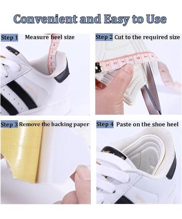Cloth Heel Cushion Inserts - 2 Pairs for Foot Pain Relief and Shoe Comfort - Buy Online on GoSupps.com