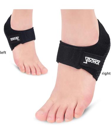 ZEPOHCK Heel Cushions - Plantar Fasciitis Heel Pads for Achilles Heel Pain Relief (Large) - Buy Online on GoSupps.com