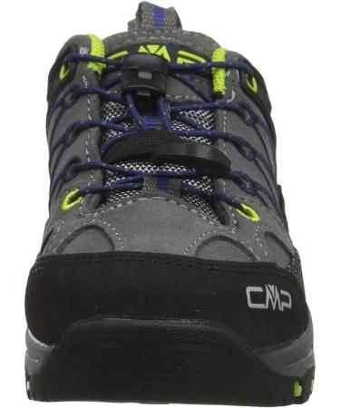 CMP Unisex Children's Rigel Low Shoes WP - Waterproof Trekking & Hiking Shoes for Kids Size 35 EU Grey Blue Graphite Marine - Buy Online on GoSupps.com