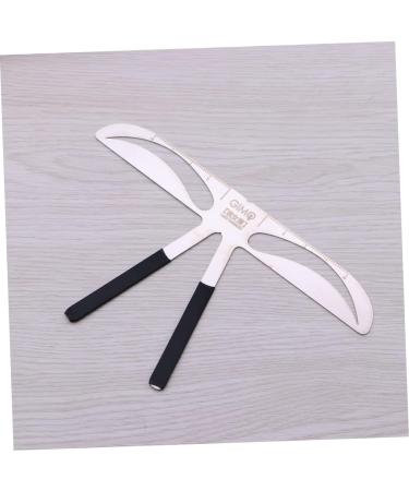 FOMIYES Reusable Eyebrow Eyes Three-point Eyebrow Ruler Template Eyebrow Trimming Balance Ruler - Buy Online on GoSupps.com
