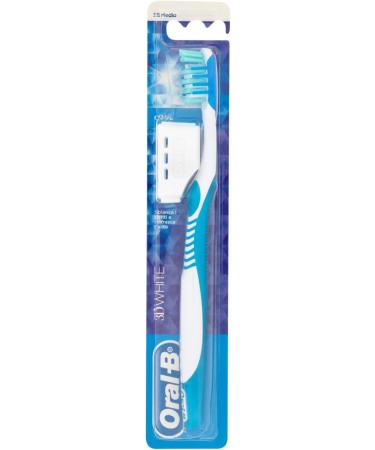 Buy Oral B Cool White Toothbrush - 35 Medium | Fast International Shipping - Buy Online on GoSupps.com
