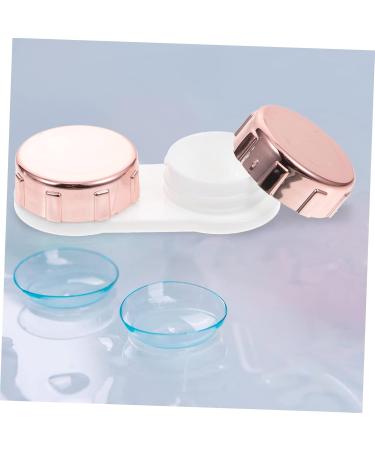 Lalafina 2 Set Mirror Color Contact Lens Case - Storage Container for Travel | Eye Accessories - Buy Online on GoSupps.com