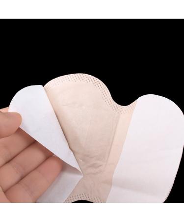 100 Pieces Disposable Armpit Pads - Sweat Absorbent Soft Skin Color Sweat Pads for Maximum Comfort - Buy Online on GoSupps.com