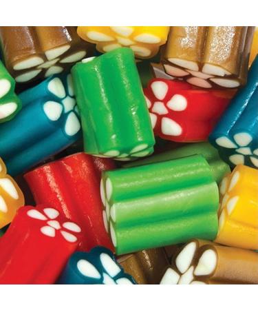 1KG Fruit Liquorice Flowers - Fruit Flavoured Liquorice Sweets - Pistols - Fruit Shooters - Licorice - Buy Online on GoSupps.com