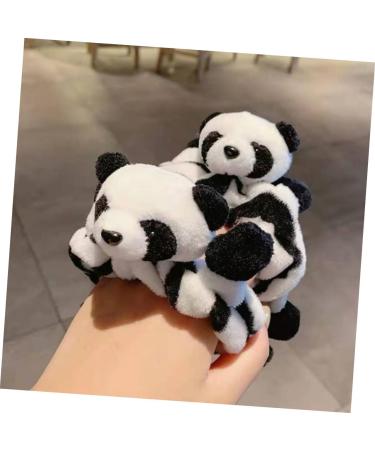 minkissy Panda Hair Band Hair Scrunchies Girl Scrunchies Head Bands for Womens Hair Cute Animal Scrunchies Hair Bun Rope Elastic Hair Bands Panda Hair Rope Tie Miss Cloth Hairy Panda Doll - Buy Online on GoSupps.com