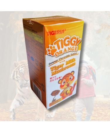 Tiger Milk Mushroom - Lignosus Tiger Milk enriched with Vitamin C + Sea Buckthorn - 80 tablets - Buy Online on GoSupps.com