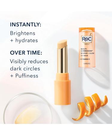 RoC Multi Correxion Revive + Glow Vitamin C with Peptides Eye Balm for Brighter Eyes 4G - Buy Online on GoSupps.com
