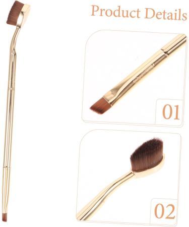 FRCOLOR Makeup Brush Tools Toothbrush Eye Brow Brush Eyebrow Brush Teeth Eye Makeup Eyebrow Spoolie Brush Concealer Brush Make up Brush Eyes Smudge Brush Aluminum Tube - Buy Online on GoSupps.com