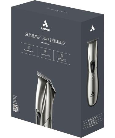 Andis Slimline Pro D8 Li T-Blade Trimmer Chrome - Buy Online on GoSupps.com