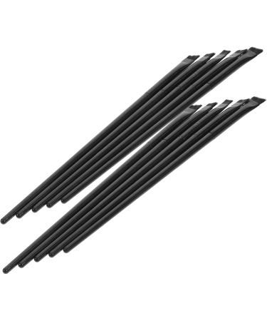 Healeved 48 Pcs Eyeliner Brush Eye Shadow Brush Eyeshadow Brushes Brow Brushes for Eyebrows Black - Buy Online on GoSupps.com
