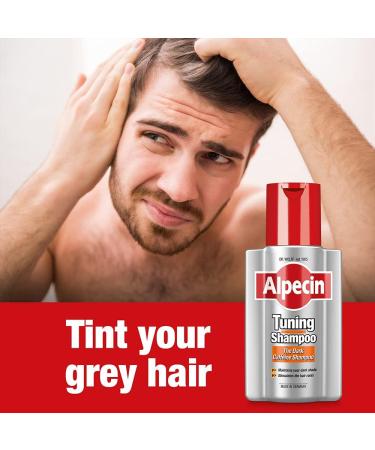 Alpecin Tuning Shampoo 200ml - Dark Caffeine Shampoo for Men | Promotes Hair Growth | Preserves Natural Color | Made in Germany - Buy Online on GoSupps.com