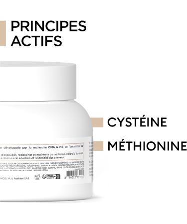 OMA & ME Curly Hair Mask - Redefines Curls and Facilitates Detangling and Styling - Methionine and Cysteine Hair Care 98% Natural Origin Ingredients Made in France - 250 ml - Buy Online on GoSupps.com
