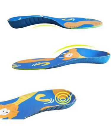 Bowhol Orthopedic Sports Insoles for Kids | Flat Foot & Leg Correction | Size S (16.3cm / 23-25 EU) - Buy Online on GoSupps.com