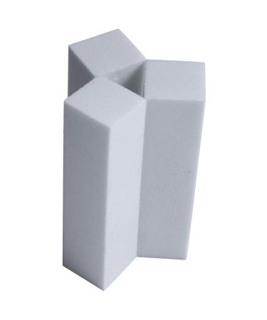 Kahdsvby 20 Pieces Polishing Sanding Files Block Pedicure Manicure Care Nail Art Buffer Polish White Nail File Nail Art Tips Manicure Pedicure