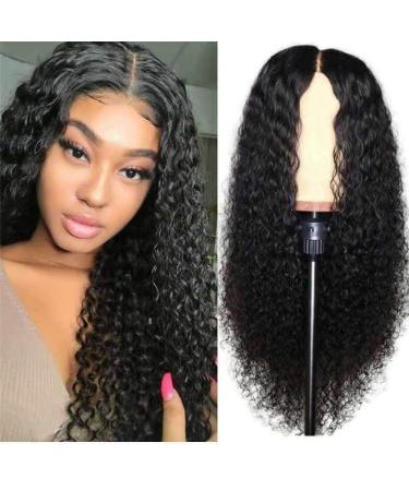 Saupa Curly Human Hair Wig Cap Kinky Curly Hair Wig wigs real hair wigs for black women human hair curly gigs human hair wigs with baby hair for black women