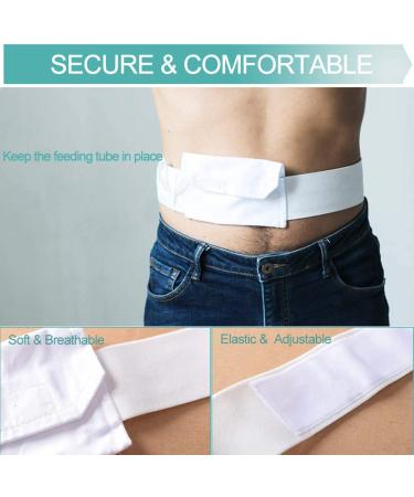 Soft Cotton PD Belt for Peritoneal Dialysis - Adjustable Holder for G-Tube and Catheter - Medical Pouch for Adults - Buy Online on GoSupps.com