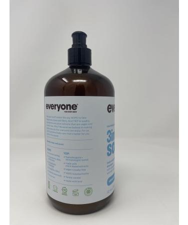Everyone 3 in 1 Unscented Soap - 32oz | Gentle & Versatile for All Skin Types | International Shipping Available - Buy Online on GoSupps.com