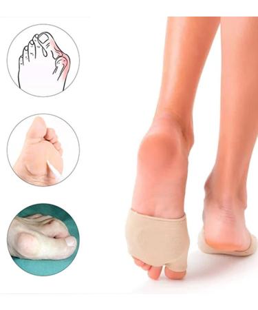Bunion Corrector Relief Sleeves for Women - Soft, Lightweight & Breathable (Skin Color) - Buy Online on GoSupps.com
