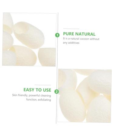 FRCOLOR 200 pcs Natural Silk Ball Cocoons - Effective Blackhead Scrub for Clear Skin | Beauty & Skin Care - Buy Online on GoSupps.com