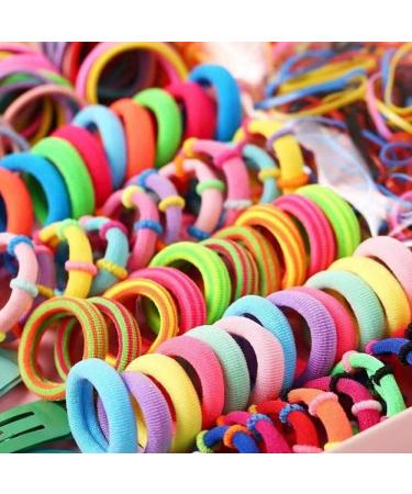 Arlando Girls Hair Accessories Set 780 PCS Baby Hair Ties Clips & Rubber Bands | International Shipping - Buy Online on GoSupps.com