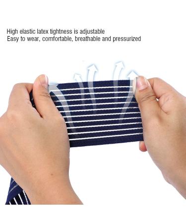 Aramox Ankle Brace - Elastic Compression Support for Achilles Tendonitis Recovery (Blue) - International Shipping Available - Buy Online on GoSupps.com