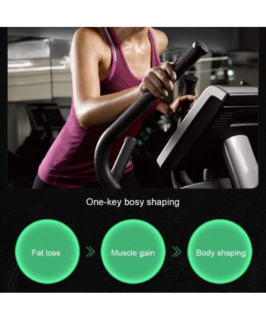 EMS Training Device - Electro Muscle Stimulator for Abdominal & Leg Muscle Building | 6 Modes 15 Intensities - Blue - Buy Online on GoSupps.com