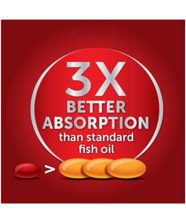 Schiff MegaRed Advanced Omega-3s 800 mg - 40 Softgels for Heart & Joint Health - Buy Online on GoSupps.com