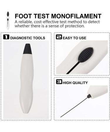 24pcs Diabetic Monofilament Tester Pens - Foot Filament Weinstein Monofilament Neurological Diagnostic Tool - Buy Online on GoSupps.com