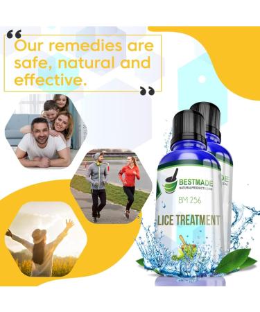 Lice Treatment Natural Remedy BM256 - Anti-Lice Supplement for Lice Removal & Itch Relief - Buy Online on GoSupps.com