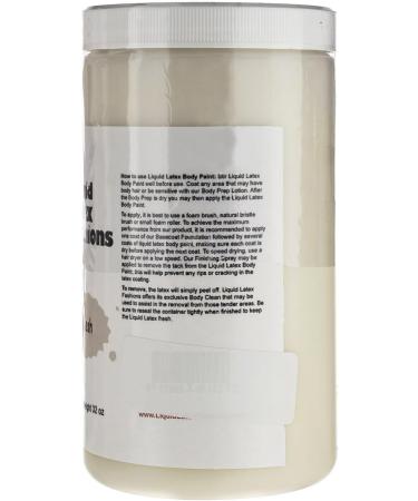 Flesh Liquid Latex Face & Body Paint - 32 Fl Oz Ammonia Free Ideal for Halloween & Cosplay - Buy Online on GoSupps.com