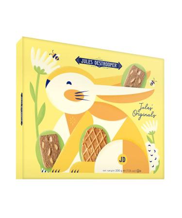 Vandeca Jules Destrooper Original Easter Biscuits "Jules" - Natural Butter Waffles and Almond Bread - Success - Belgian Biscuits - Handcrafted - 200g