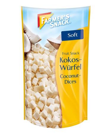 Farmer S Snack Cube Coconut, Pack of 10 (10 x 100 g)