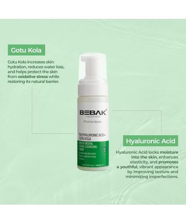 BEBAK Moisturizing Facial Cleansing Foam - Buy Online on GoSupps.com