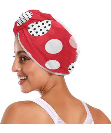 Graffiti Color Points Hair Towel 2 Pack | Super Absorbent Quick Dry Hair Turbans for Women & Girls - Buy Online on GoSupps.com