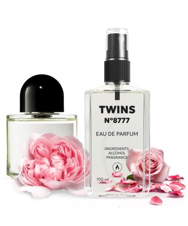 TWINS Impression of Blanche | Perfume for Women Eau de Parfum | No.8777 | 3.4 Fl Oz / 100 ml Byredo Blanche Impression