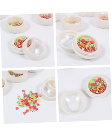 Healeved 6 Boxes Fruit Nail Patch Nail Art Marking Kits Nail Art Sticker U as Postizas Para Nail Stickers Fruit Nail Slices Fruit Slices for Nail Art 3d Suite Polymer Clay Cartoon - Buy Online on GoSupps.com