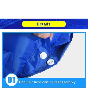 FooJo Exchange Pressure Mattress Air Bed - Wound Care & Pressure Ulcer Relief | Pneumatic Massage Pillow for Bedridden Comfort - Buy Online on GoSupps.com